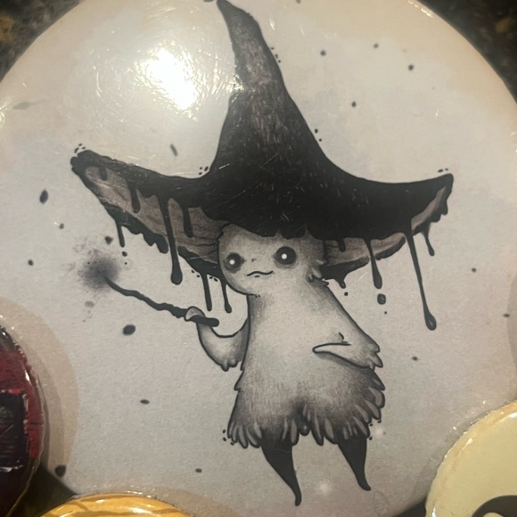 Kids Fun Button Pin Set - Multicolor - Picture 7 of 9